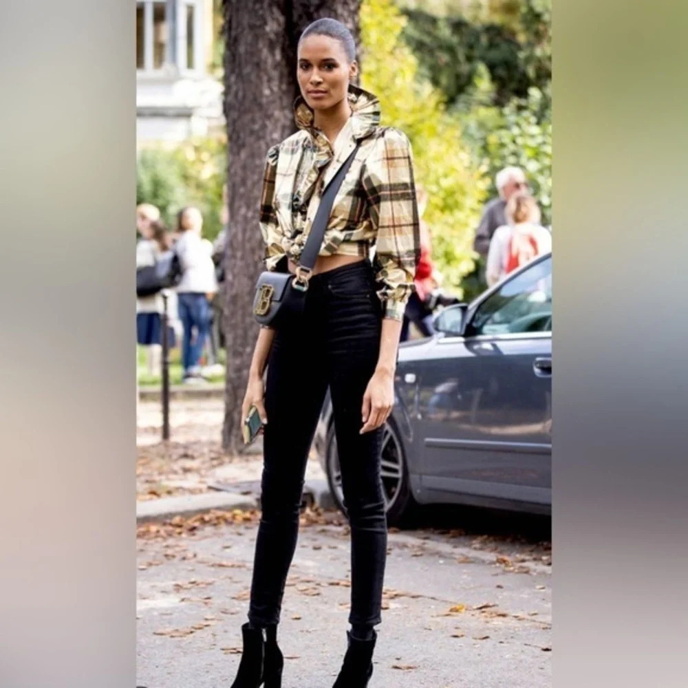 Zero Denmark Women's Super Stretch Skinny Jeans Black XXS 6US NWT